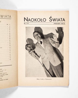 Naokolo Swiata, Nr. 113. Wrzesien 1933 ("Around the World", No. 113. September 1933)