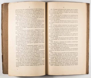 Reglamento de la Ley Organica de Tribunales, Para el Distrito Federal, El Partido Norte De la Baja California Y el Territorio De Quintana Roo (Regulations of the Organic Law of Courts, for the Federal District, the Northern Part of Baja California and the Territory of Quintana Roo)