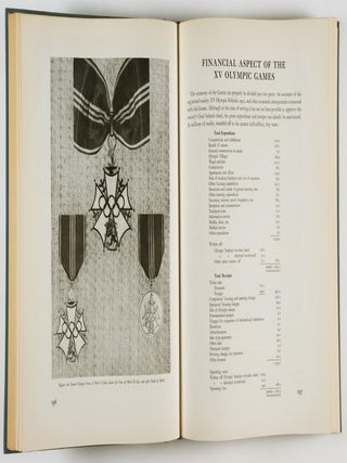 The Official Report of the Organising Committee for the Games of the XV Olympiad Helsinki 1952
