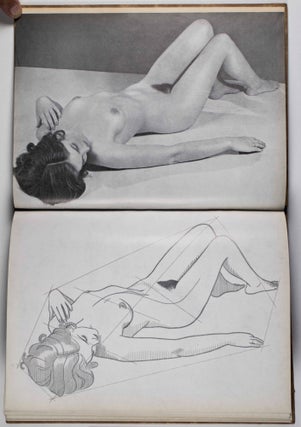 Croquis Tegning. Efter Modelfoto (Croquis Drawing After Model Photographs)