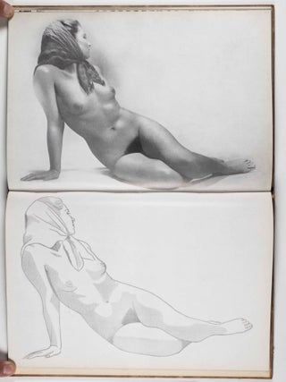 Croquis Tegning. Efter Modelfoto (Croquis Drawing After Model Photographs)