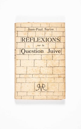 Item #47347 Réflexions sur la Question Juive. Jean-Paul Sartre