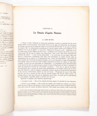 La Méthodologie du Dessin a L'École Primaire. Texte. Atlas. 2 Vols. (The Methodology of Drawing in Primary School)