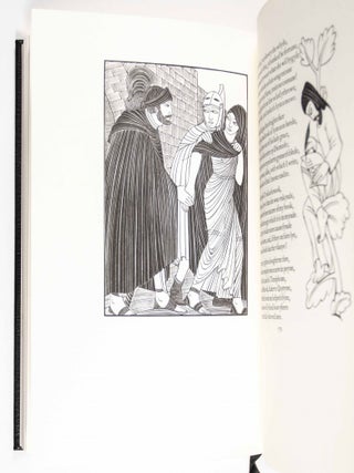 Troilus and Criseyde by Geoffrey Chaucer Edited by Arundell Del Re With Wood Engravings by Eric Gill. 2 Vols. in Slipcase
