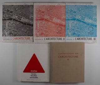 Item #47462 Conversations Sur L'Architecture. Vols. I, II, III A, III B, VI (Complete Volume...