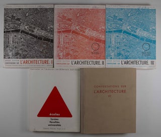 Item #47462 Conversations Sur L'Architecture. Vols. I, II, III A, III B, VI (Complete Volume 5...