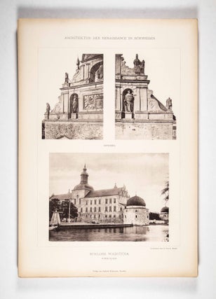 Die Architektur der Renaissance in Schweden 1530–1760. 100 Tafeln mit Text