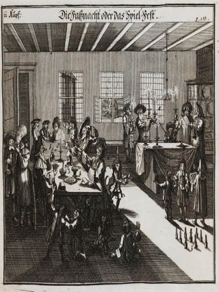 Jüdisches Ceremoniel oder Beschreibung derjenigen Gebräuche, welche die Juden so wol inn-als ausser dem Tempel, bey allen und jeden Fest-Tagen, im Gebet, bey der Beschneidung, bey Hochzeiten, Auslösung der Erst-Geburt, im Sterben, bey der Begräbnüß und dergleichen, in acht zu nehmen pflegen. (Jewish Ceremonies or Description of those Customs Jews Observe, within and outside the Temple, at Circumcisions, Marriages, First-Birth, when Passing Away, during Burials and such)