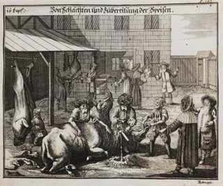 Jüdisches Ceremoniel oder Beschreibung derjenigen Gebräuche, welche die Juden so wol inn-als ausser dem Tempel, bey allen und jeden Fest-Tagen, im Gebet, bey der Beschneidung, bey Hochzeiten, Auslösung der Erst-Geburt, im Sterben, bey der Begräbnüß und dergleichen, in acht zu nehmen pflegen. (Jewish Ceremonies or Description of those Customs Jews Observe, within and outside the Temple, at Circumcisions, Marriages, First-Birth, when Passing Away, during Burials and such)