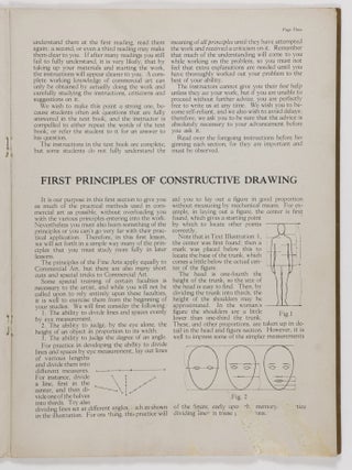 Four Meyer Both Company Booklets of Art Instructions: Booklet Construction&ndash;Design&ndash;Merchandise Illustration&ndash;Constructive Drawing