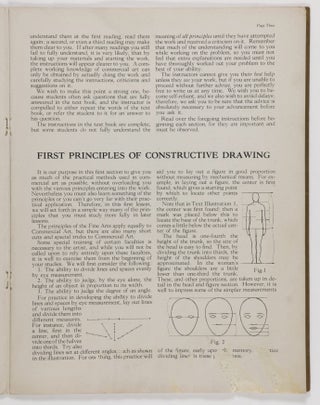 Four Meyer Both Company Booklets of Art Instructions: Booklet Construction–Design–Merchandise Illustration–Constructive Drawing