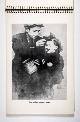 Item #47653 The Tragedy of the Jewish Child under the Nazis: Photographic Exhibition. Holocaust...