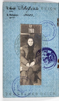 Item #47711 Passport Issued by the Deutsche Verwaltung im Gebiet des Oberbefehlshabers Ost...