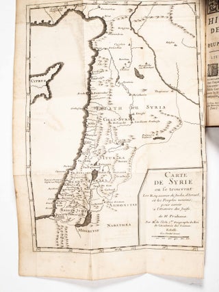 Histoire Des Juifs, Et Des Peuples Voisons, Depuis la Décadence des Royaumes d'Israel & de Juda, jufqu'à la mort de Jesus-Christ. (History of the Jews, and of its neighboring peoples, from the decadence of the Kingdoms of Israel & Judea to the death of Jesus-Christ) 6 Vols.