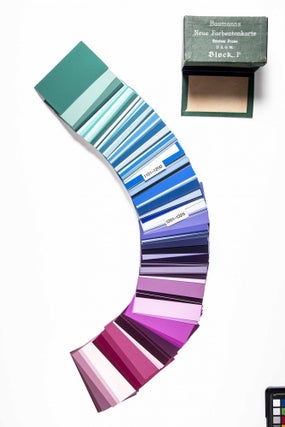 Baumanns Neue Farbtonkarte System Prase D.R.G.M. Block Ia (Four Boxes With 1325 Color Tone Cards System Prase)