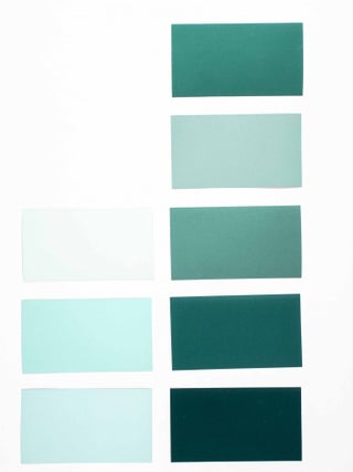 Baumanns Neue Farbtonkarte System Prase D.R.G.M. Block Ia (Four Boxes With 1325 Color Tone Cards System Prase)