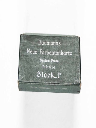 Baumanns Neue Farbtonkarte System Prase D.R.G.M. Block Ia (Four Boxes With 1325 Color Tone Cards System Prase)