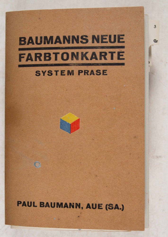 Item #47861 Baumanns Neue Farbtonkarte System Prase (Baumann's New Color Tone Card System Prase In Slipcase). Paul Baumann.