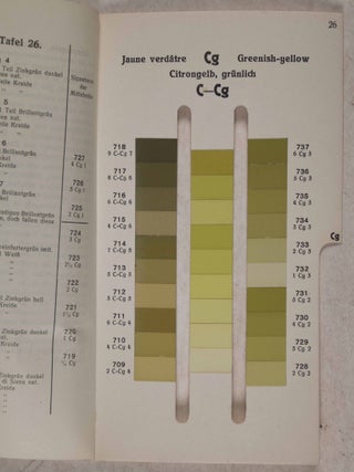 Baumanns Neue Farbtonkarte System Prase (Baumann's New Color Tone Card System Prase In Slipcase)