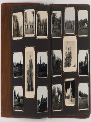 WW II Equestrian Album of the German Cavalry Captain Konrad Bensberg. A Collection of 252 Original Silver Gelatin Prints