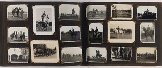 WW II Equestrian Album of the German Cavalry Captain Konrad Bensberg. A Collection of 252 Original Silver Gelatin Prints