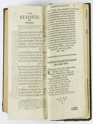 Biblia Hebraica, ex aliquot manuscriptis et compluribus impressis codicibus....Selectae variantes lectiones subiiciuntur