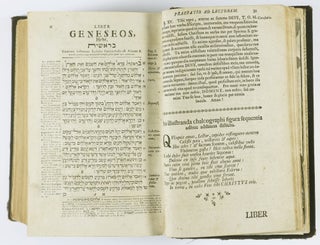 Biblia Hebraica, ex aliquot manuscriptis et compluribus impressis codicibus....Selectae variantes lectiones subiiciuntur