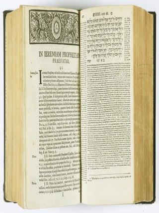 Biblia Hebraica, ex aliquot manuscriptis et compluribus impressis codicibus....Selectae variantes lectiones subiiciuntur
