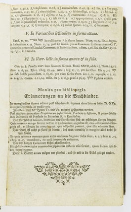 Biblia Hebraica, ex aliquot manuscriptis et compluribus impressis codicibus....Selectae variantes lectiones subiiciuntur