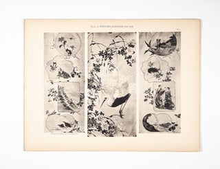Recueil de 60 Peintures Japonaises Sur Soie (Collection of 60 Japanese Paintings on Silk)