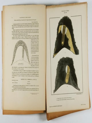 Les Coiffures de L'Arm&eacute;e Fran&ccedil;aise. Revue Mensuelle Illustr&eacute;e (French Army Headgear. Illustrated Monthly Magazine) 18 Issues [ PLATES HAND COLORED]