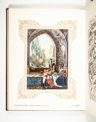 Paintings and Drawings by Mahmoud Farshchian. (Maḥmūd Farshchiyān : ā̲sār-i barguzīdah-i Yūniskū) 2 Vols. [SIGNED]