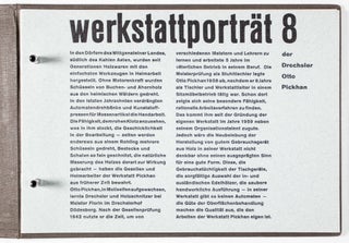 Werkstattporträt I, II, III (Complete - Including 154 Photographs by Albert Renger-Patzsch)