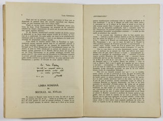 "Universitate?" Contributii la Istoria Cultural-Morala a Facultatei de Filosofie si Litere din Bucuresti (University? Contributions to the Cultural-Moral History of the Faculty of Philosophy and Letters in Bucharest)
