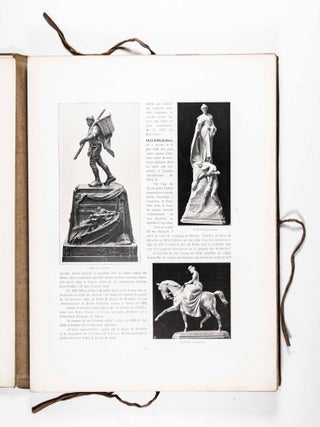 La Sculpture Belge contemporaine. Les oeuvres les plus remarquables des statuaires belges (Contemporary Belgian Sculpture. The most remarkable works of Belgian Statues)