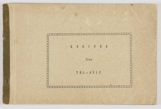 Item #48168 "Recipes from Tel Aviv" [UNIQUE Typescript COOKBOOK OF MID-CENTURY AMERICAN...