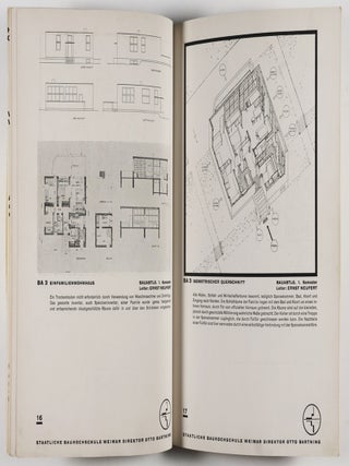 Staatliche Bauhochschule Weimar. Aufbau und Ziel (State Architecture Academy Weimar. Structure and Goal)