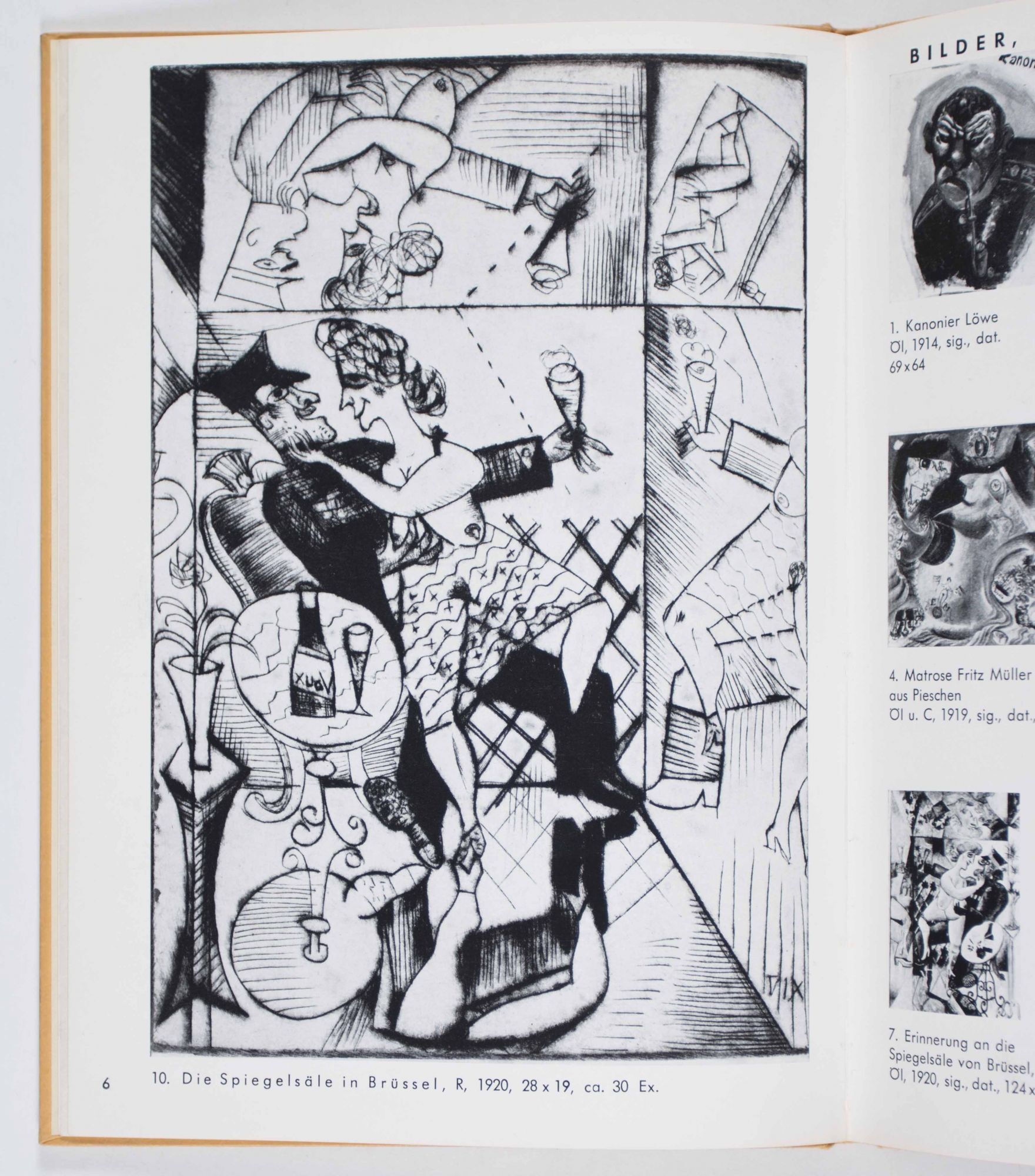 Otto Dix. Bilder Aquarelle Zeichnungen. Das graphische Gesamtwerk 1913 ...