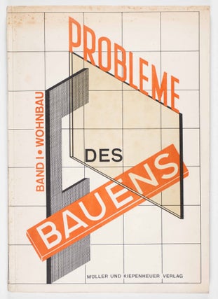 Item #48237 Probleme des Bauens. Band I. Wohnbau (Problems of Architecture. Volume I. Residential...