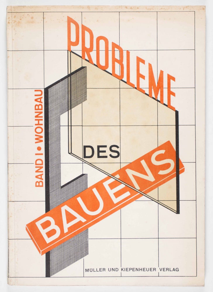 Item #48237 Probleme des Bauens. Band I. Wohnbau (Problems of Architecture. Volume I. Residential Building). Fritz Block.