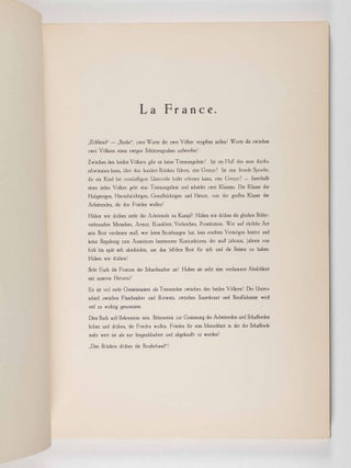 La France. 40 Zeichnungen von Karl Hubbuch (40 Drawings by Karl Hubbuch)