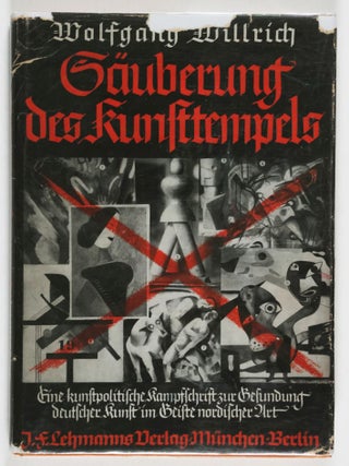 S&auml;uberung des Kunsttempels: Eine kunstpolitische Kampfschrift zur Gesundung deutscher Kunst im Geiste nordischer Art (Cleansing of the Temple of Art: An Art-Poitical Polemic for the Recovery of German Art in the Nordic Spirit)