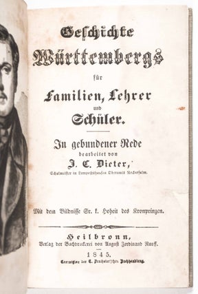 Geschichte Württembergs für Familien, Lehrer und Schüler (History of Württemberg for Families, Teachers and Students)