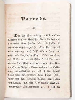 Geschichte Württembergs für Familien, Lehrer und Schüler (History of Württemberg for Families, Teachers and Students)