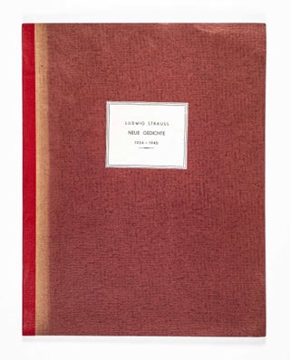 Item #48407 Fünfzig Gedichte aus den Jahren 1934 bis 1940 (Fifty Poems from the Years 1934 to...
