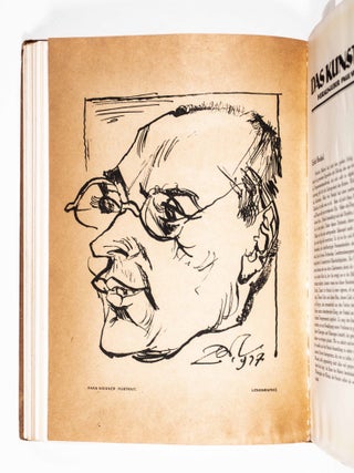 Das Kunstblatt. Vol. I. 12 Issues [Six original lithographs and four original woodcuts]