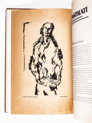 Das Kunstblatt. Vol. I. 12 Issues [Six original lithographs and four original woodcuts]