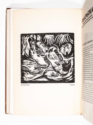 Das Kunstblatt. Vol. I. 12 Issues [Six original lithographs and four original woodcuts]