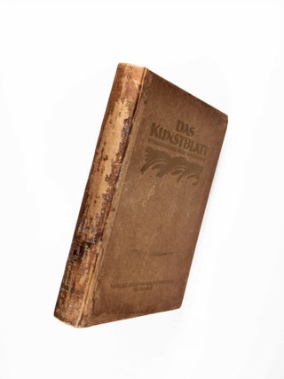 Das Kunstblatt. Vol. I. 12 Issues [Six original lithographs and four original woodcuts]