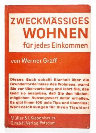 Item #48463 Zweckmässiges Wohnen für jedes Einkommen (Appropriate Living for Every Income)....